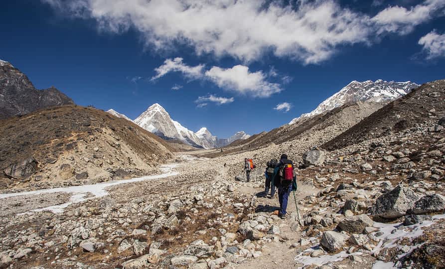 Trekking in Nepal in February