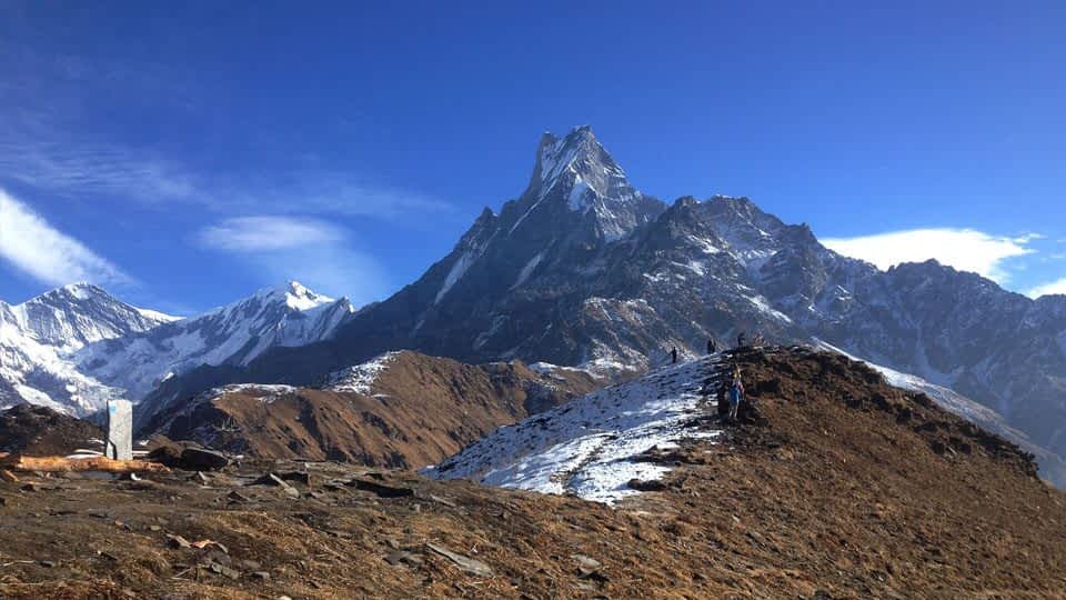 Trekking in Nepal in January
